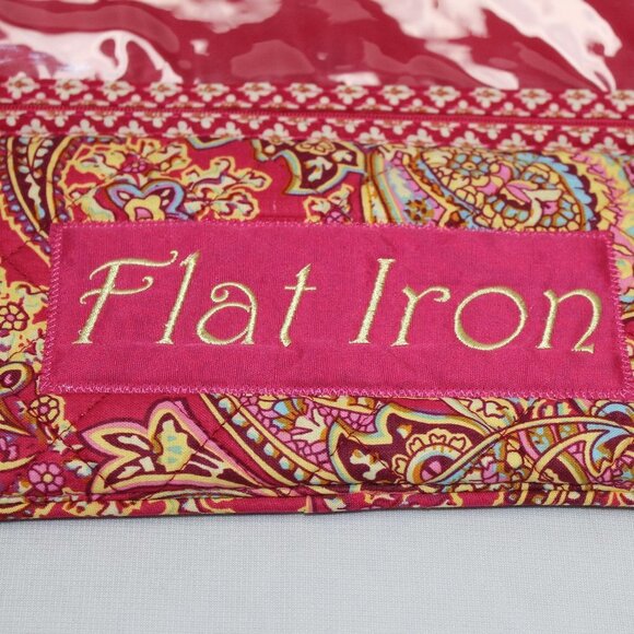 Quilted Hanging Cosmetic & Jewelry Travel Case - Picture 3 of 9